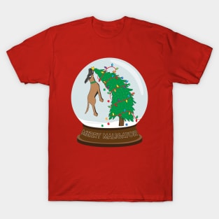 Merry Maligator Globe T-Shirt